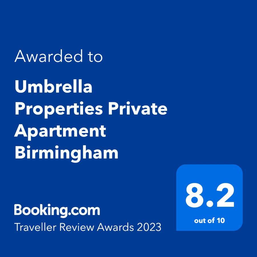 Umbrella Properties Private Apartment Birmingham Esterno foto